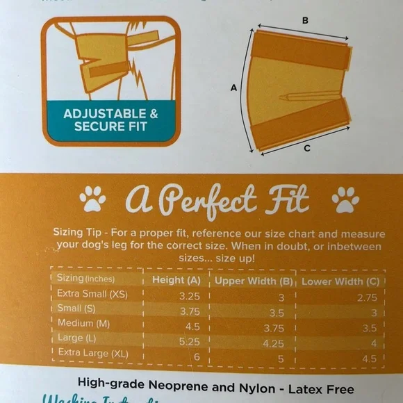 BRAND NEW ZenPet OrthoWraps Elbow Compression Wrap for Large size Dogs - Picture 4 of 7